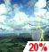 Isolated T-Storms. Chance for Measurable Precipitation 20%